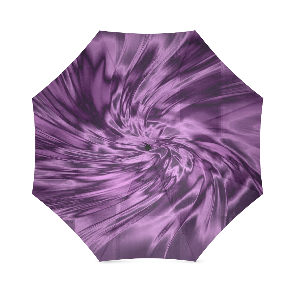 Purple Umbrella silk look alike Foldable Umbrella (Model U01)