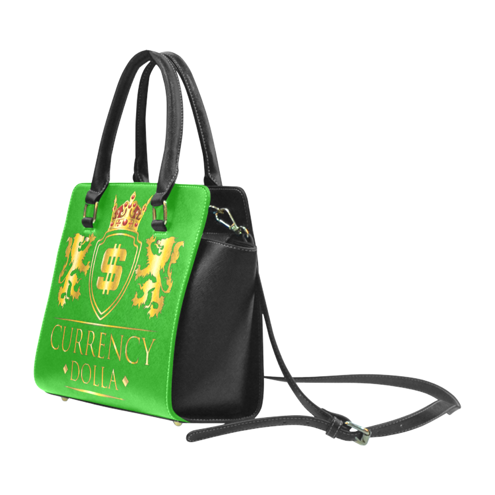 CURRENCY_DOLLA Ladies Classic Shoulder Handbag (Model 1653)