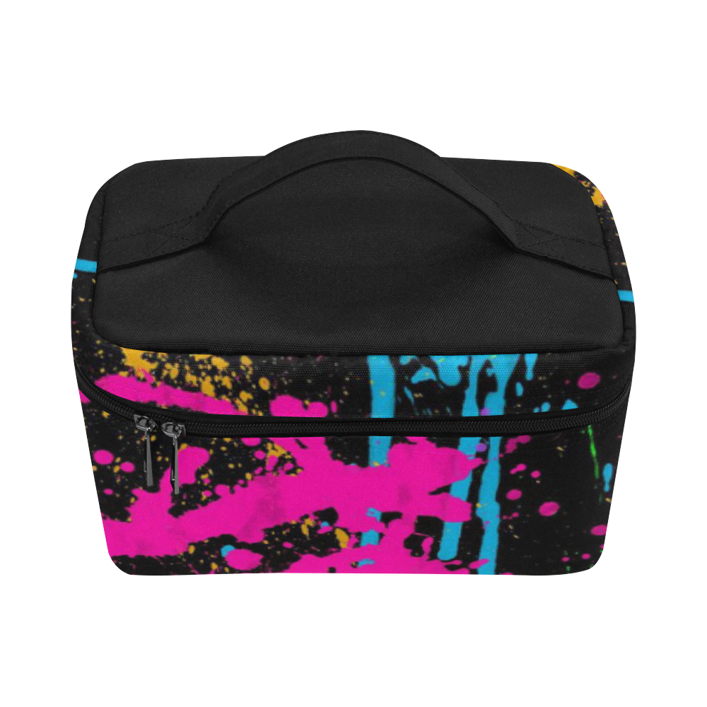 Wet Paint Color Splash Cosmetic Bag/Large (Model 1658) | ID: D1802372