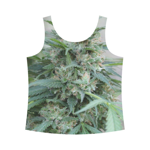 Jolly Green All Over Print Tank Top for Women (Model T43)