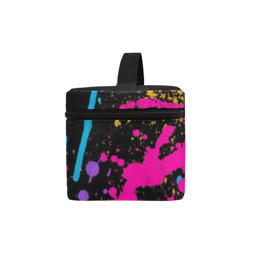 Wet Paint Color Splash Cosmetic Bag/Large (Model 1658)