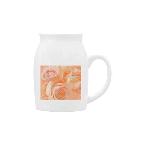 Beautiful roses, Milk Cup (Small) 300ml