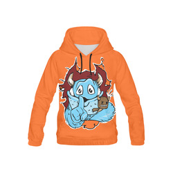 The Monster Breaks Through All Over Print Hoodie for Kid (USA Size) (Model H13)
