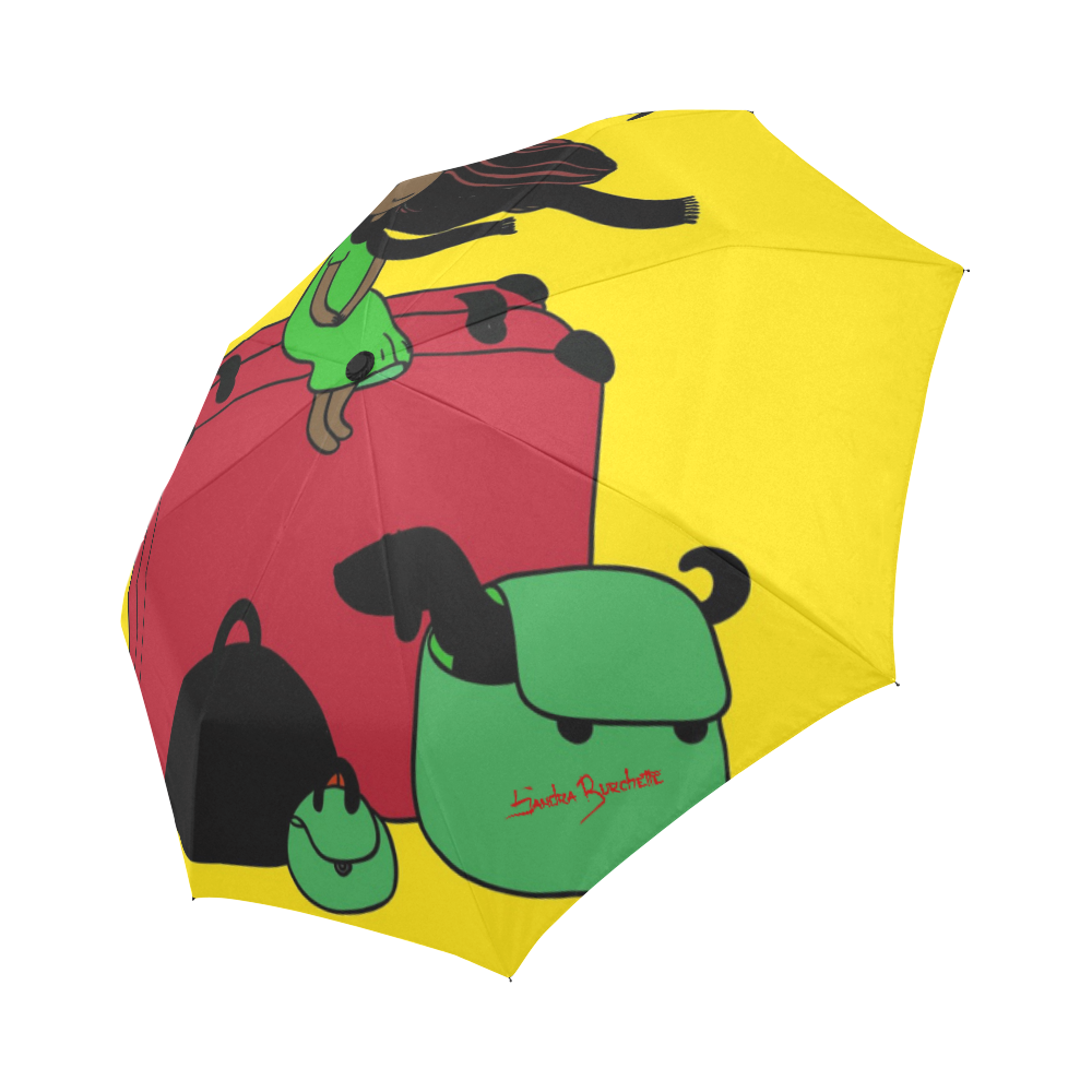 Traveling Suitecase Auto-Foldable Umbrella (Model U04)