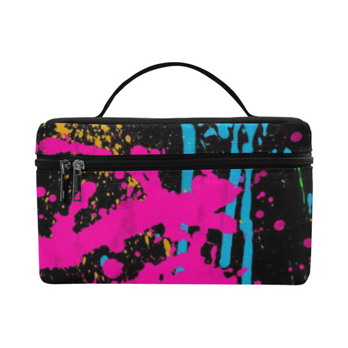 Wet Paint Color Splash Cosmetic Bag/Large (Model 1658)