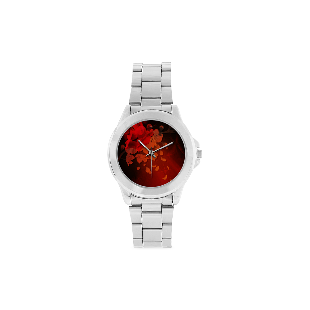 cherry blossom Unisex Stainless Steel Watch(Model 103)