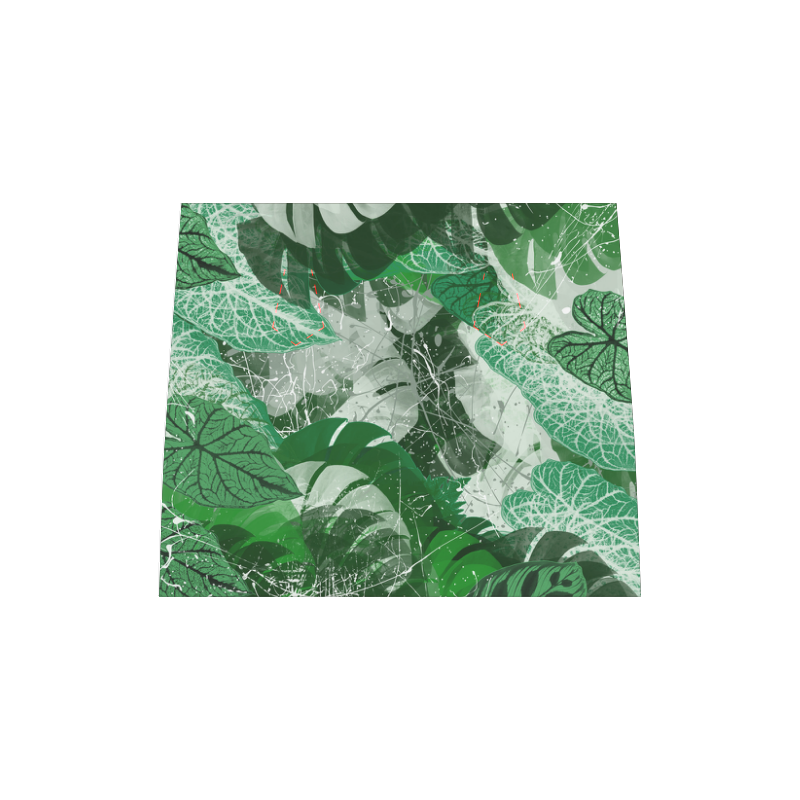 Tropical leaves Boston Handbag (Model 1621)