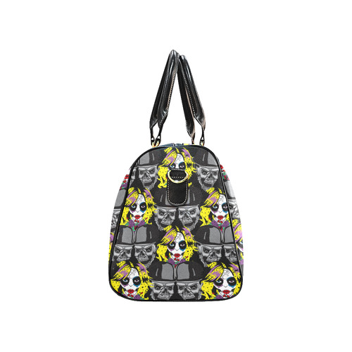 Miss Gothica Sugarskull New Waterproof Travel Bag/Large (Model 1639)