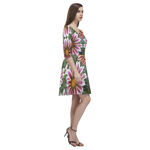 Hereford Tethys Half-Sleeve Skater Dress(Model D20)