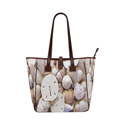 Seashells And Sand Dollars Classic Tote Bag (Model 1644)