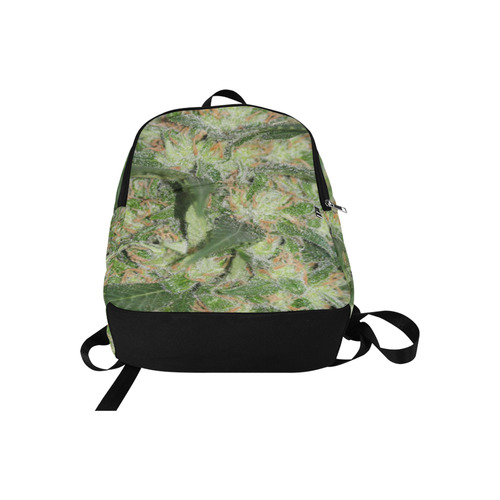 Green Crack Fabric Backpack for Adult (Model 1659)