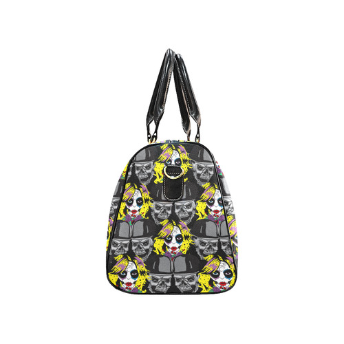 Miss Gothica Sugarskull New Waterproof Travel Bag/Large (Model 1639)