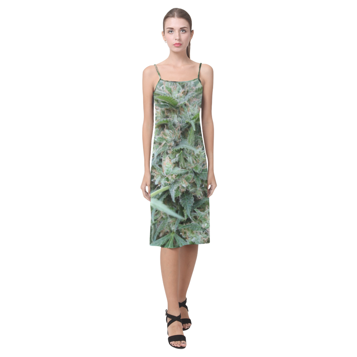 Jolly Green Alcestis Slip Dress (Model D05)