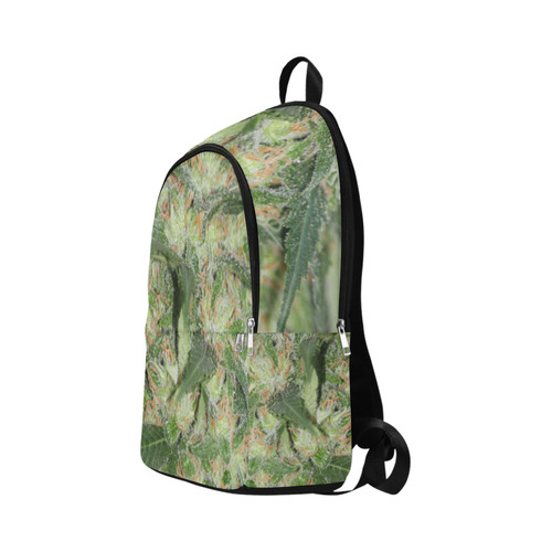 Green Crack Fabric Backpack for Adult (Model 1659)