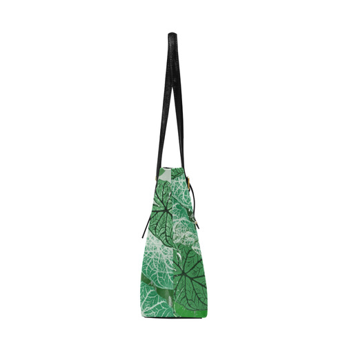 Tropical leaves Euramerican Tote Bag/Large (Model 1656)