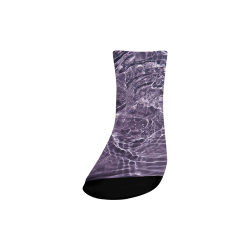 Lilac Bubbles Quarter Socks