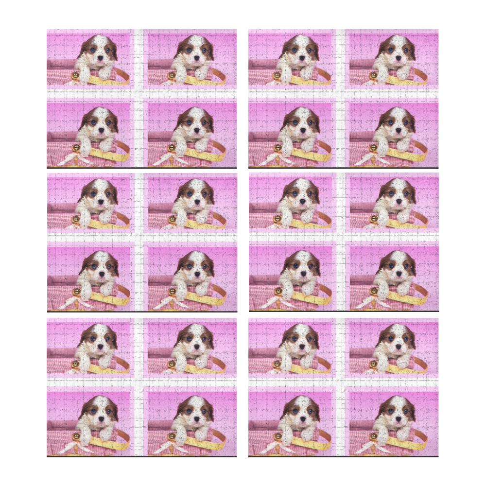 King Charles Cavalier Spaniel Placemat 14’’ x 19’’ (Set of 6)