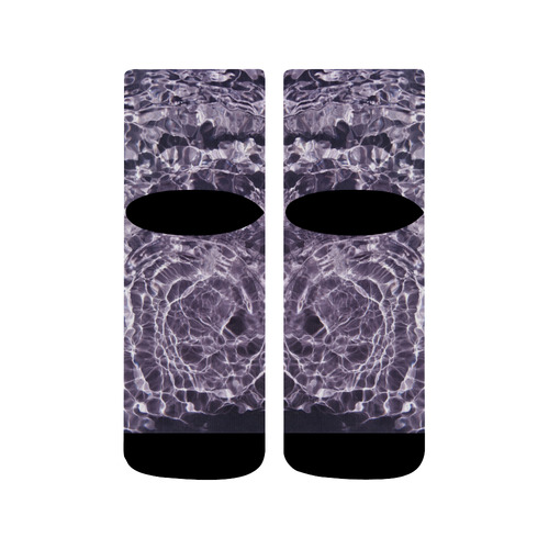 Violaceous soul Quarter Socks