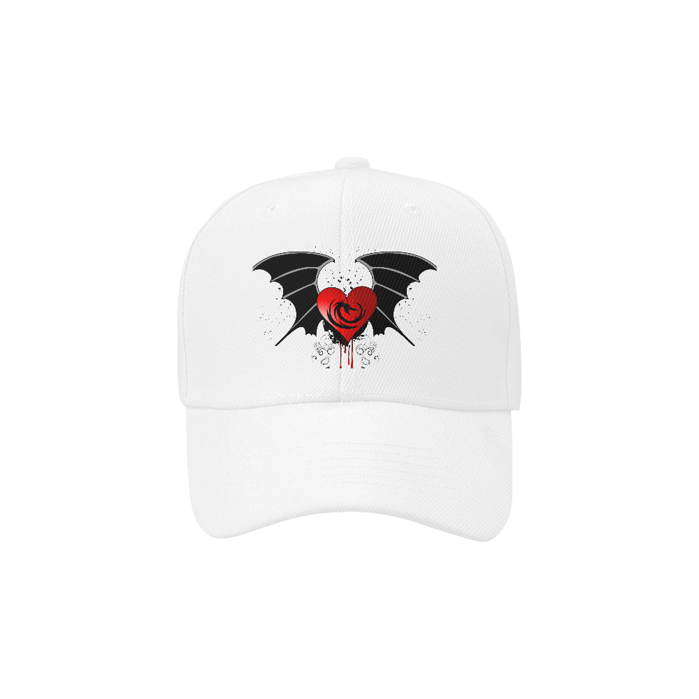 Heart with wings Dad Cap