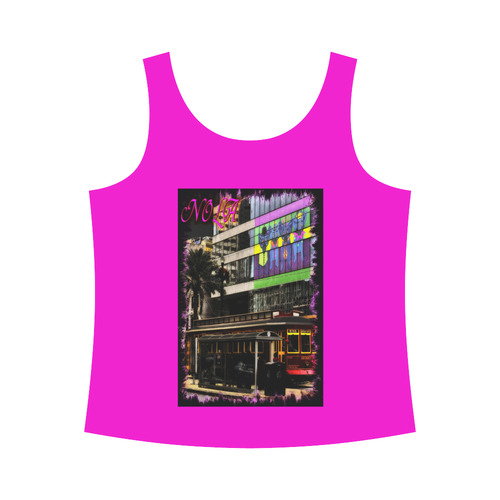 mARDI gRAS EXPRESS All Over Print Tank Top for Women (Model T43)