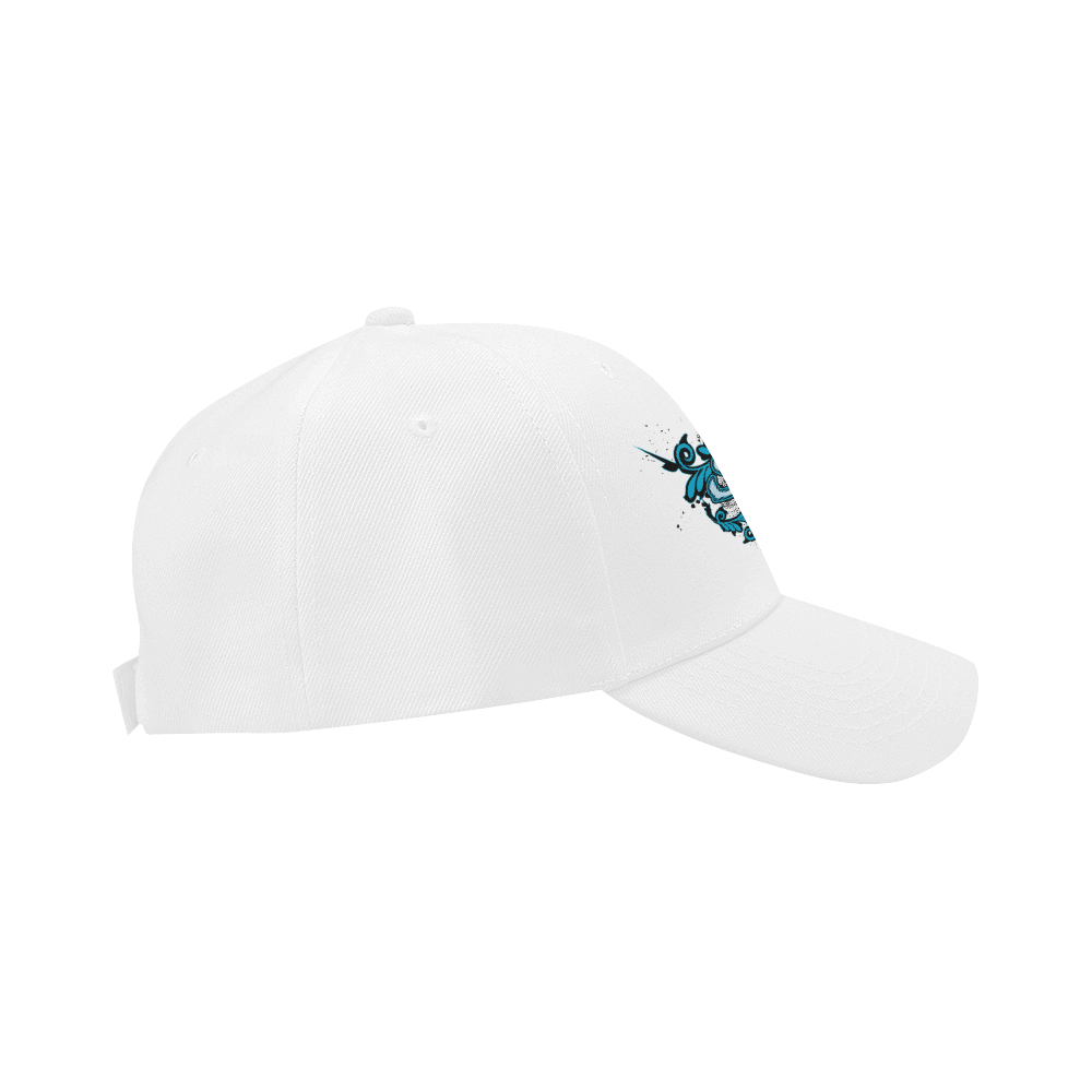 Sport, surf with floral elements, typography Dad Cap