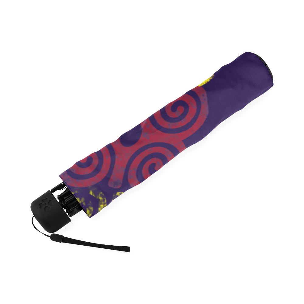 African Courage Pattern Foldable Umbrella (Model U01)