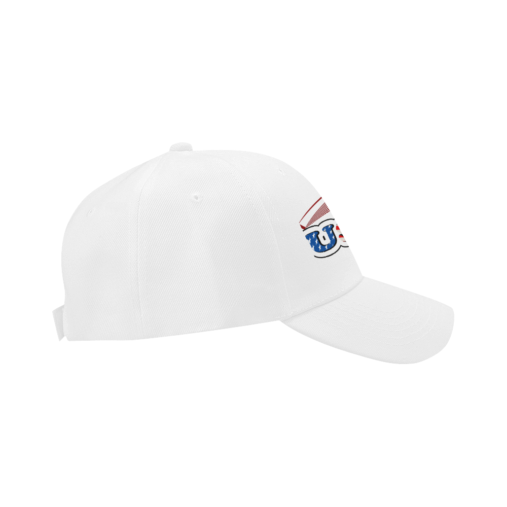 USA with flag Dad Cap