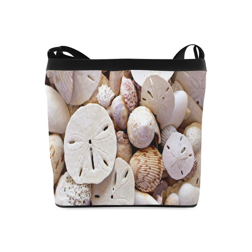 Seashells And Sand Dollars Crossbody Bags (Model 1613)