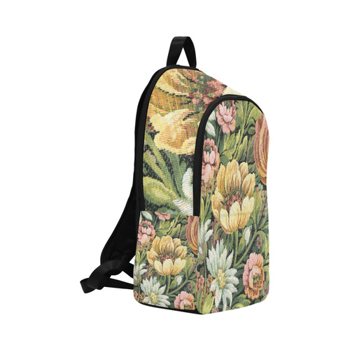 Grandma's Comfy Floral Abstract Fabric Backpack for Adult (Model 1659)