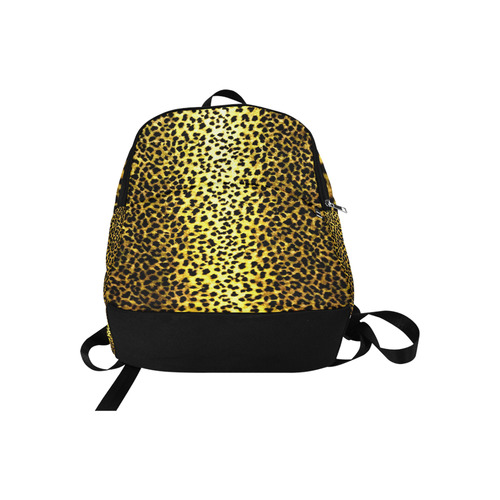 LEOPARD Wallpaper Print from Photograph Fabric Backpack for Adult (Model 1659)