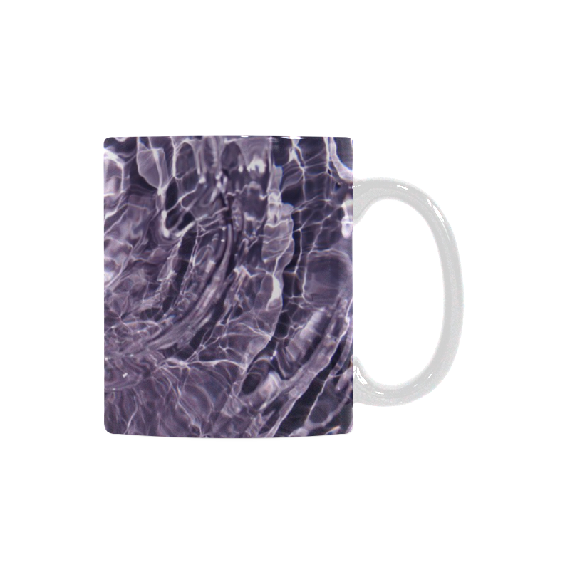 Lilac Bubbles White Mug(11OZ)