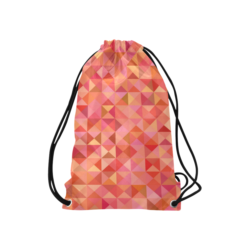 Mosaic Pattern 6 Small Drawstring Bag Model 1604 (Twin Sides) 11"(W) * 17.7"(H)