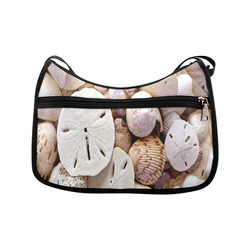 Seashells And Sand Dollars Crossbody Bags (Model 1616)