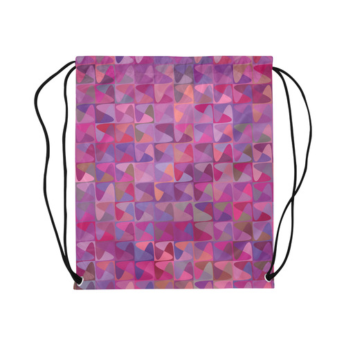 Mosaic Pattern 7 Large Drawstring Bag Model 1604 (Twin Sides)  16.5"(W) * 19.3"(H)