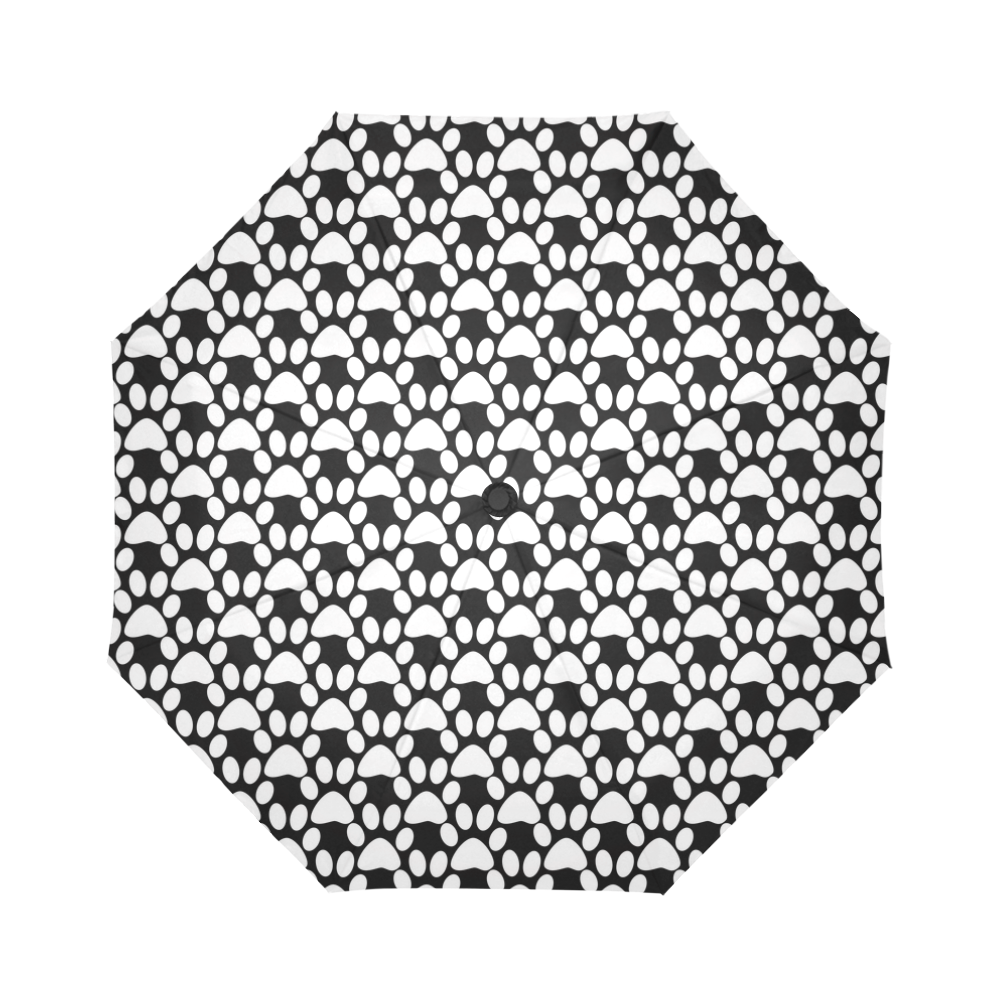 Black and white . traces . Auto-Foldable Umbrella (Model U04)