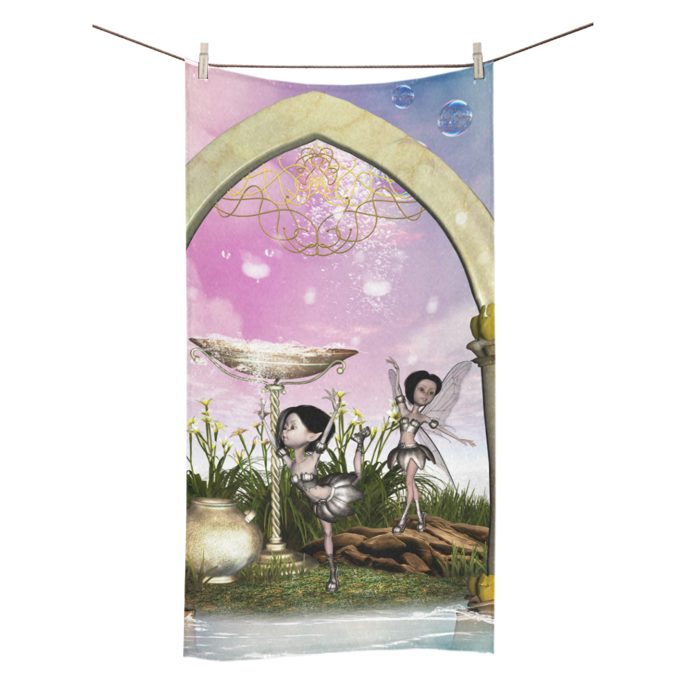 Dancing on a island Bath Towel 30"x56"