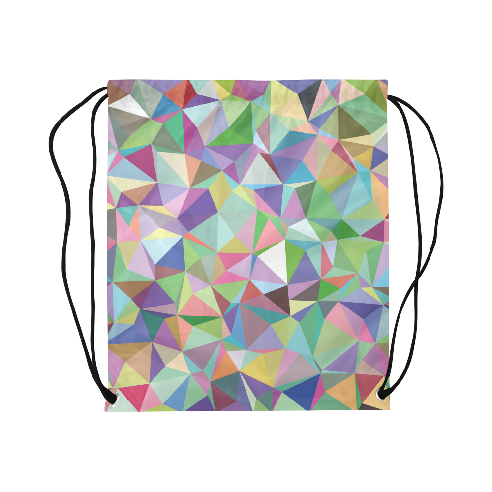 Mosaic Pattern 5 Large Drawstring Bag Model 1604 (Twin Sides)  16.5"(W) * 19.3"(H)