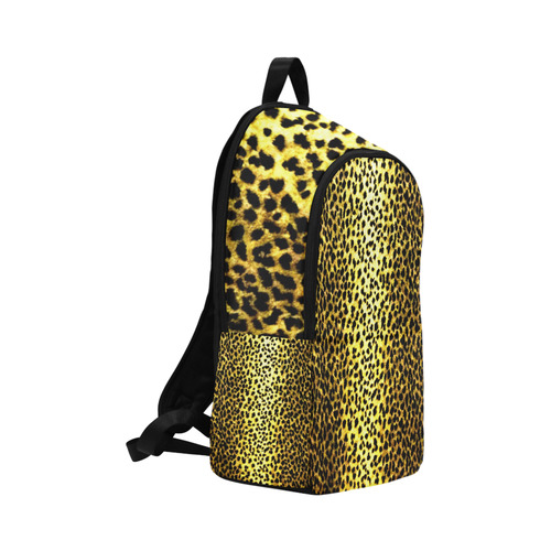 LEOPARD Wallpaper Print from Photograph Fabric Backpack for Adult (Model 1659)