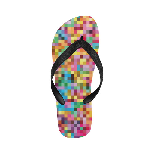Mosaic Pattern 2 Flip Flops for Men/Women (Model 040)