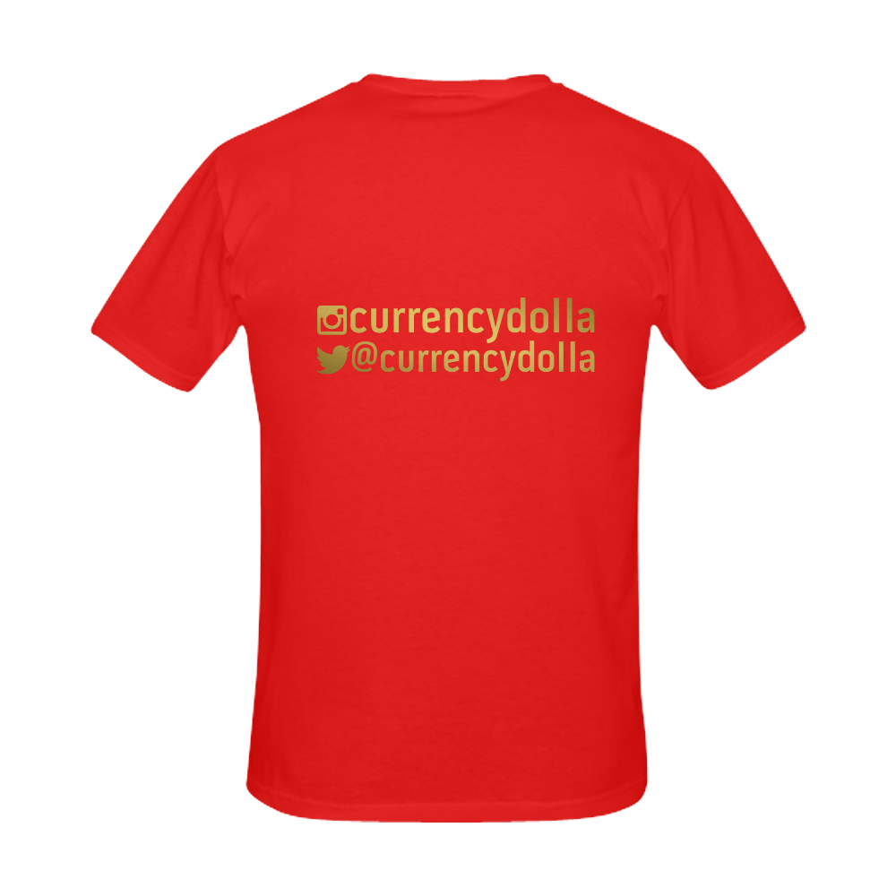 CURRENCY_DOLLA_B Men's Slim Fit T-shirt (Model T13)