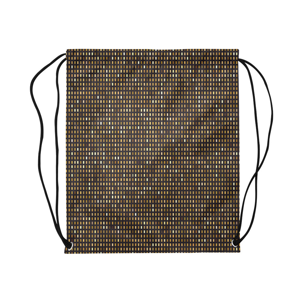 Mosaic Pattern 1 Large Drawstring Bag Model 1604 (Twin Sides)  16.5"(W) * 19.3"(H)