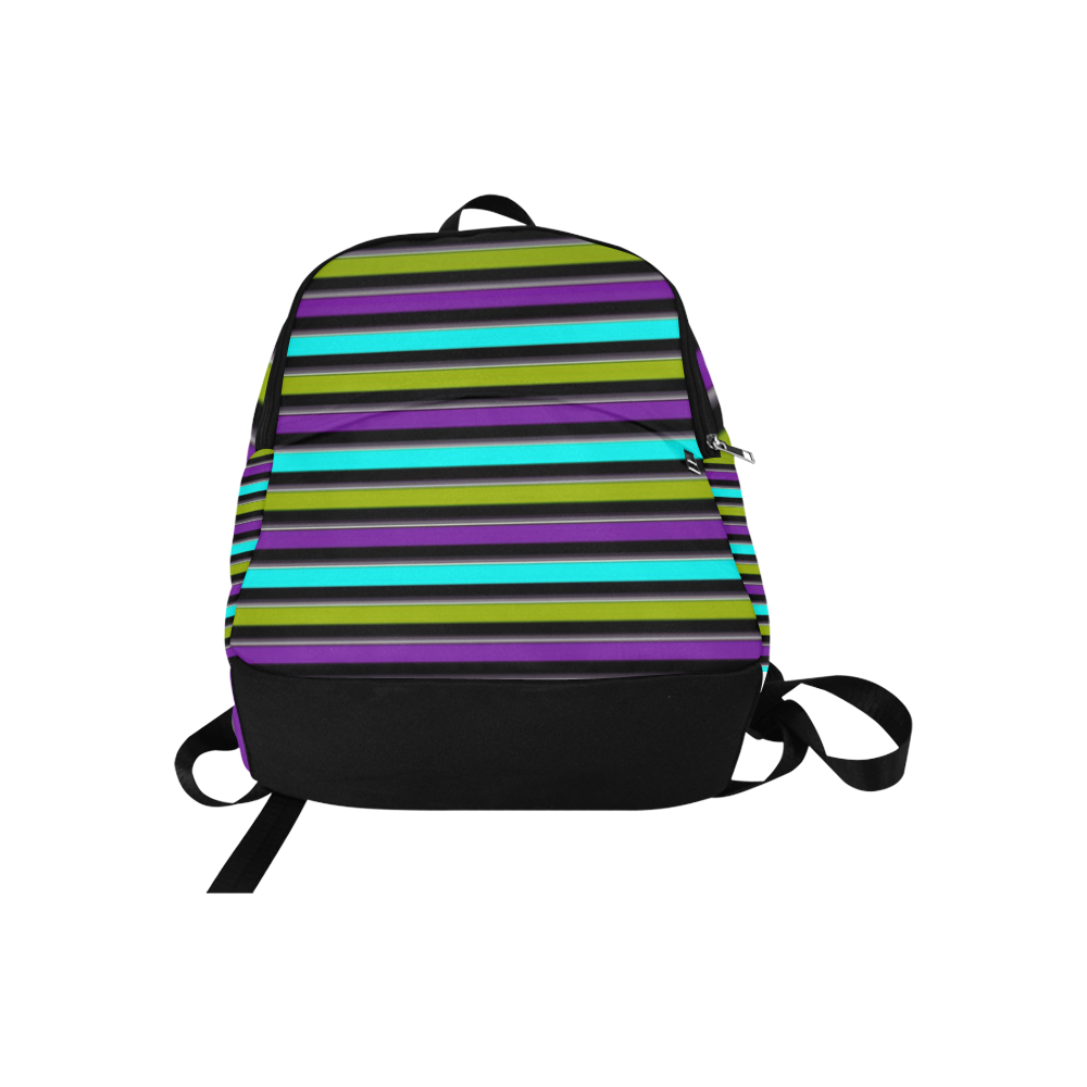 retro stripe 1 Fabric Backpack for Adult (Model 1659)