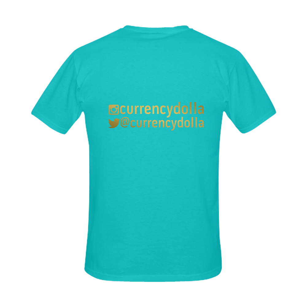 CURRENCY_DOLLA_B Men's Slim Fit T-shirt (Model T13)