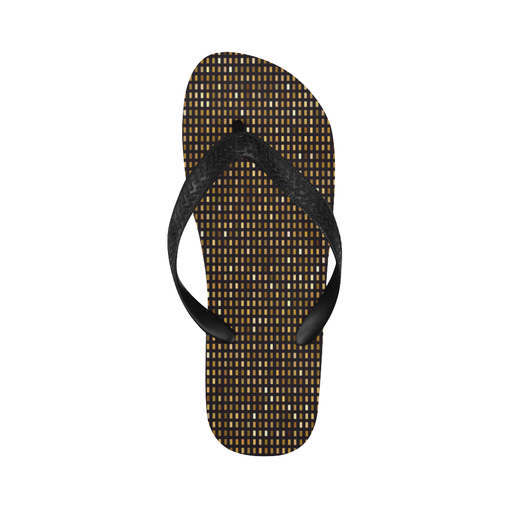 Mosaic Pattern 1 Flip Flops for Men/Women (Model 040)
