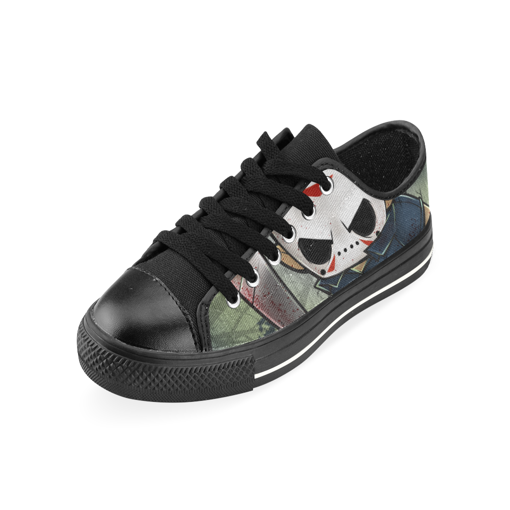 jason_done2 SHU Men's Classic Canvas Shoes (Model 018)