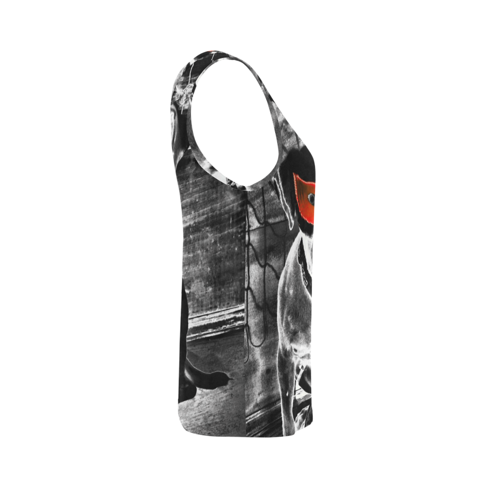PAWTY BOY All Over Print Tank Top for Women (Model T43)
