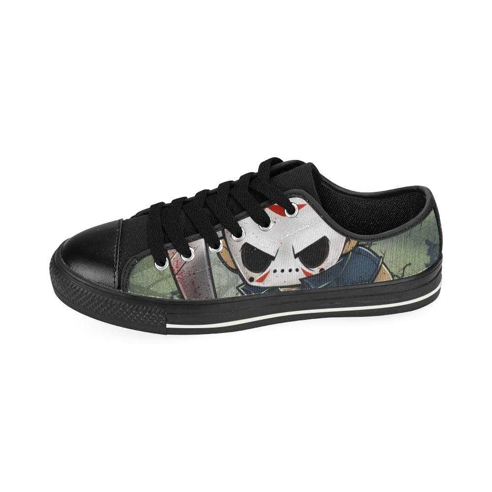 jason_done2 SHU Men's Classic Canvas Shoes (Model 018)