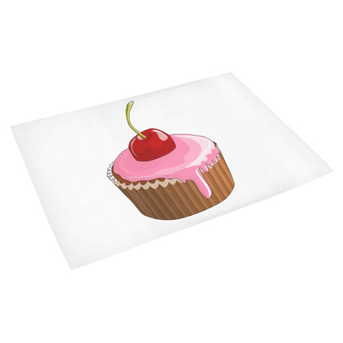 cherry cupcake Azalea Doormat 30" x 18" (Sponge Material)