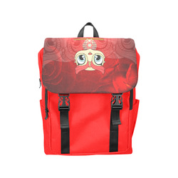 Cute owl, mandala design colorful Casual Shoulders Backpack (Model 1623)