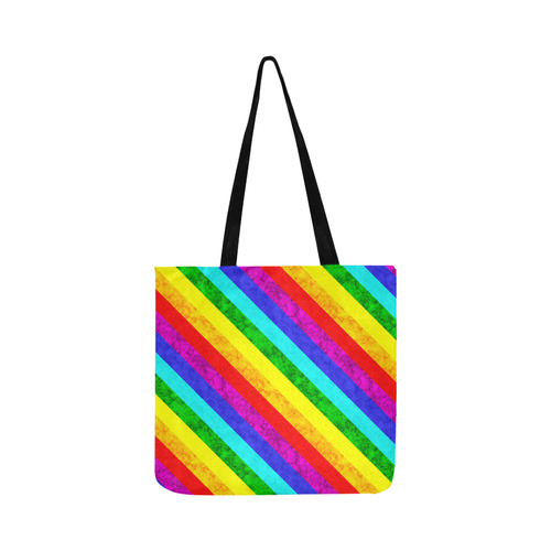 Rainbow abstract pattern Reusable Shopping Bag Model 1660 (Two sides)